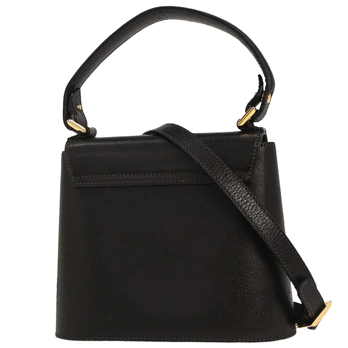 Salvatore Ferragamo Black 2way Shoulder Handbag - Image 2