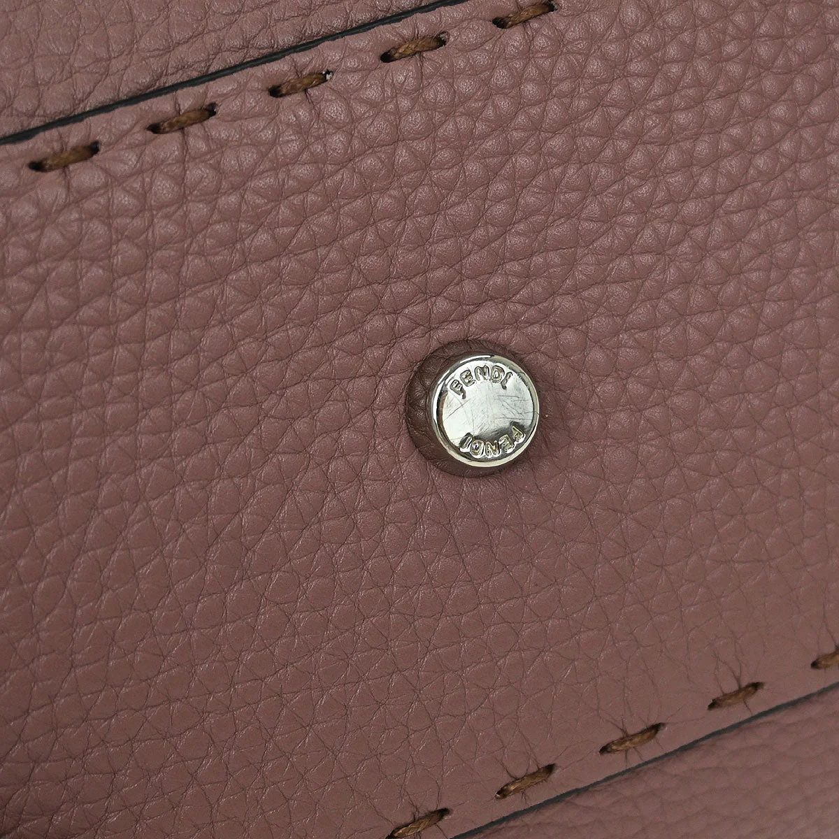 Fendi Purple Peekaboo 2way Shoulder Handbag - Image 3