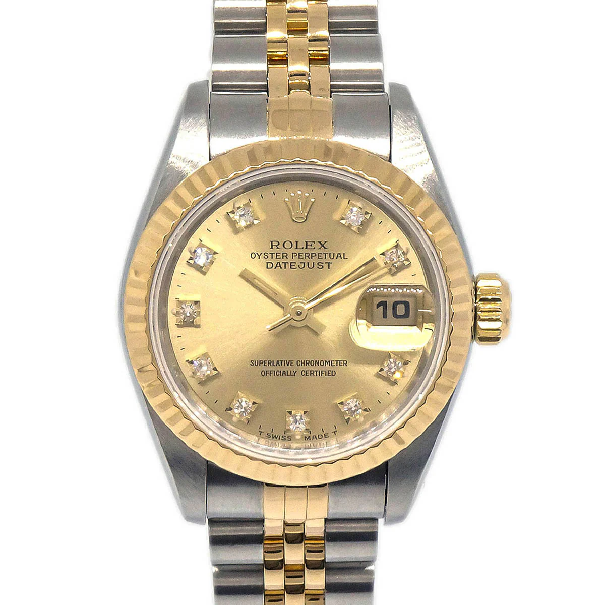 Rolex Oyster Perpetual Datejust 26mm Ref.69173 Self-winding Watch SS 18KYG
