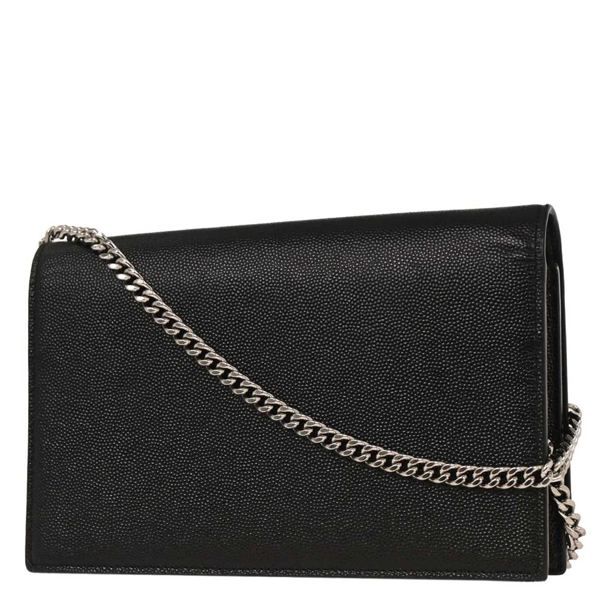 Saint Laurent Black Kate WOC Wallet on Chain Shoulder Bag - Image 2
