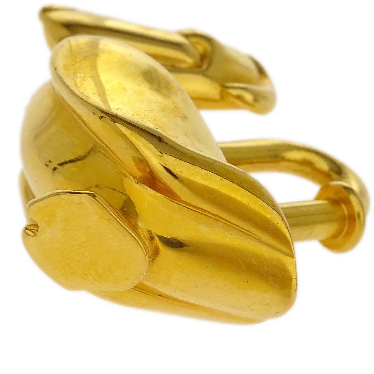 Hermes Pelican Motif 1992 Limited Cadena Padlock Gold Bag Charm - Image 3