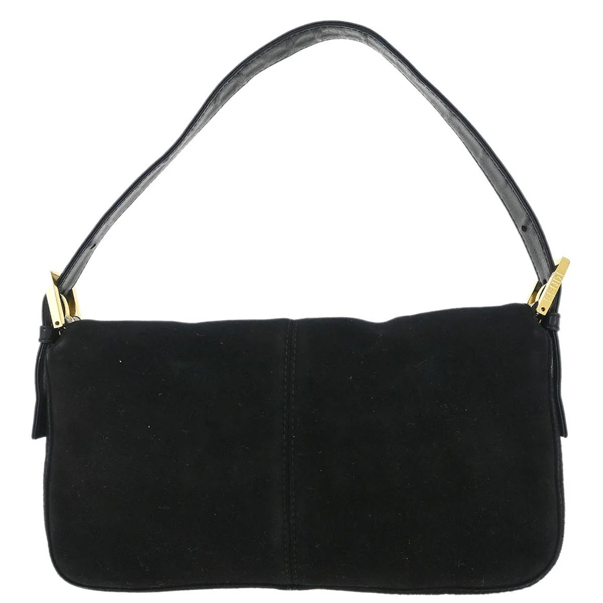 Fendi 2000 Suede Baguette Handbag - Image 2