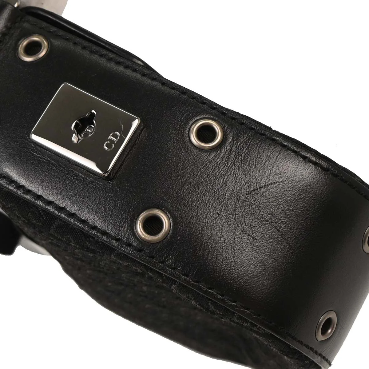 Christian Dior Black Trotter Street Chic Columbus Handbag - Image 3