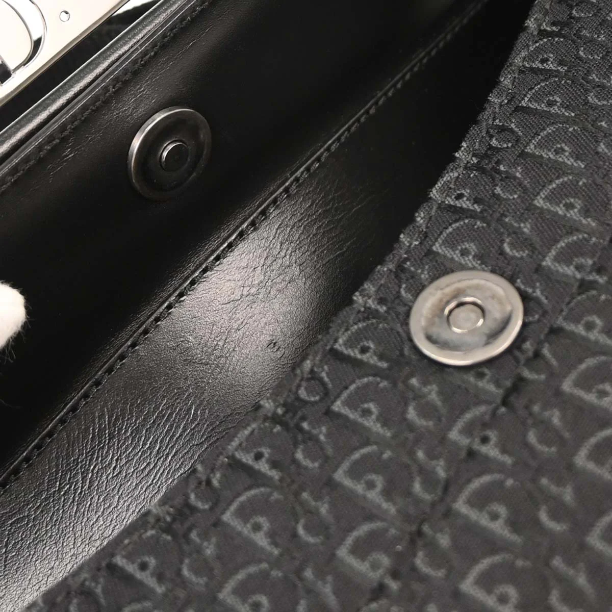Christian Dior Black Trotter Street Chic Columbus Handbag - Image 7
