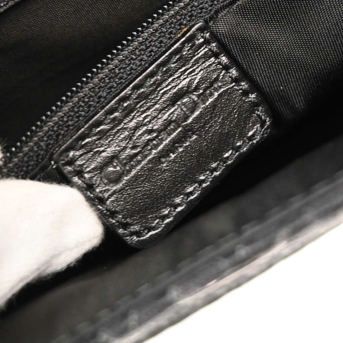 Christian Dior Black Trotter Street Chic Columbus Handbag - Image 9