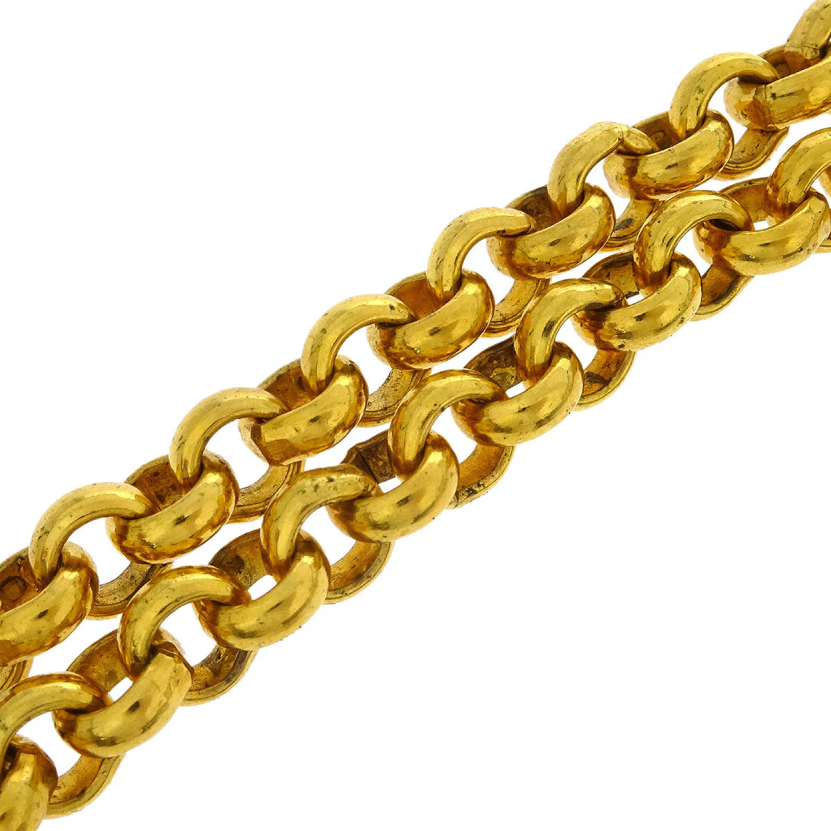 Chanel Chain Belt Medallion Gold 6123/29 Small Good - Image 2