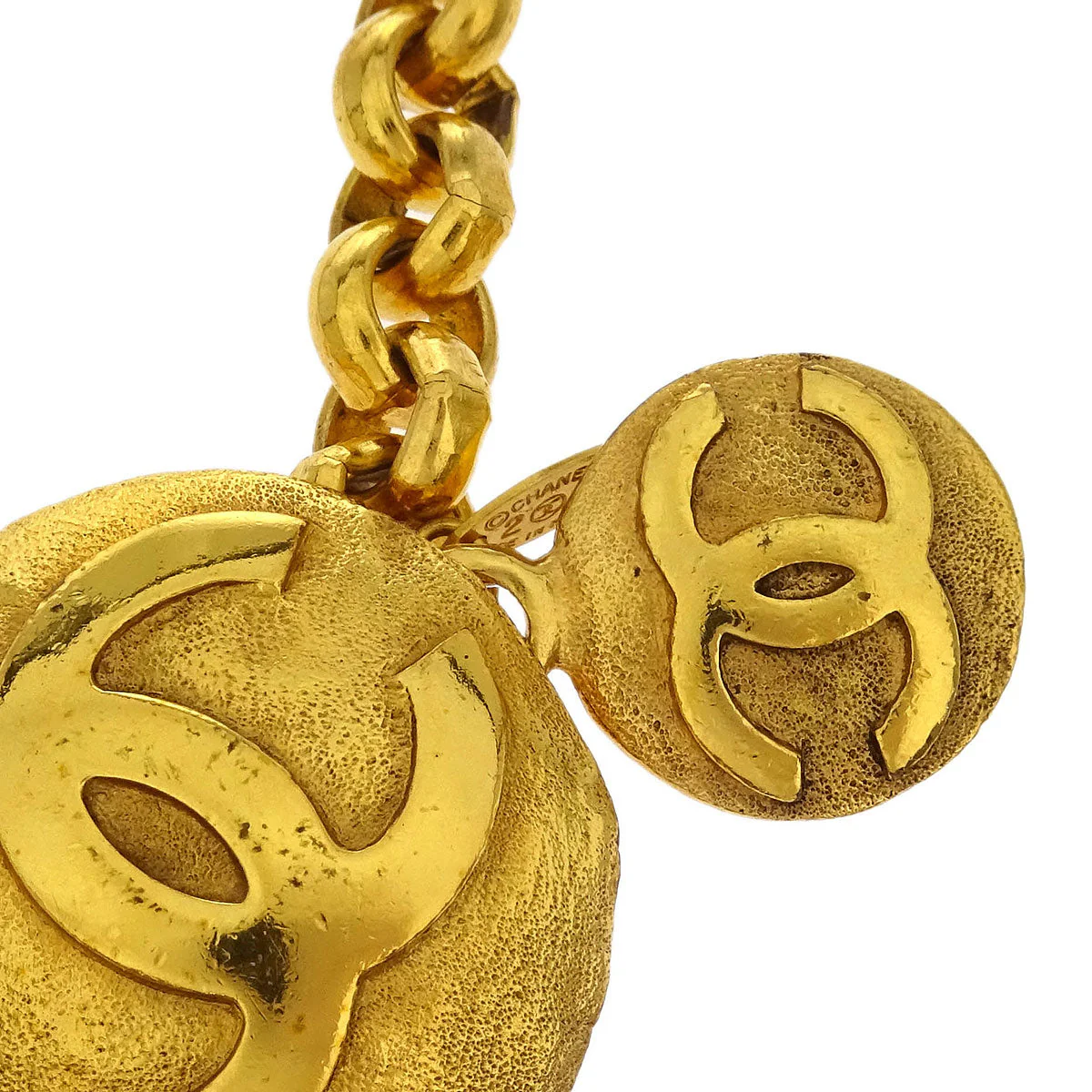 Chanel Chain Belt Medallion Gold 6123/29 Small Good - Image 3