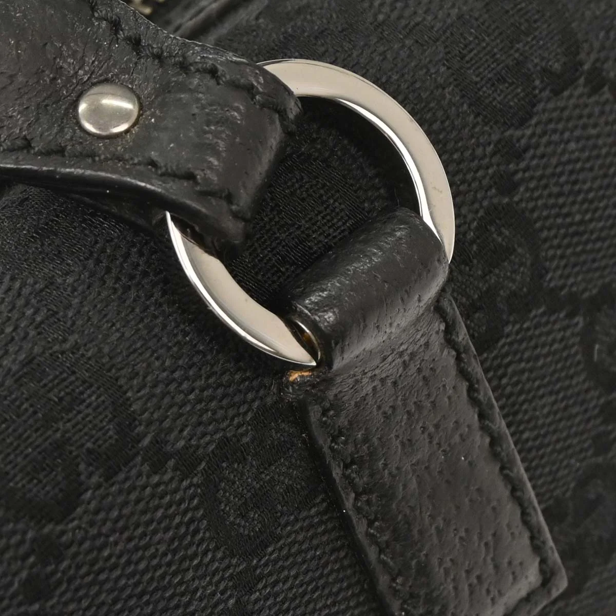 Gucci Black GG Handbag - Image 3