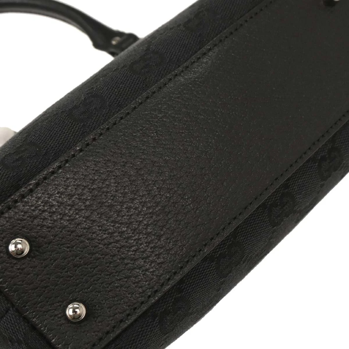 Gucci Black GG Handbag - Image 6