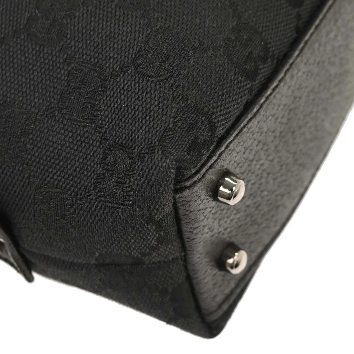 Gucci Black GG Handbag - Image 7