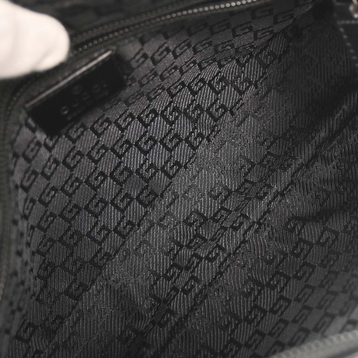 Gucci Black Nylon Hobo Shoulder Bag - Image 8