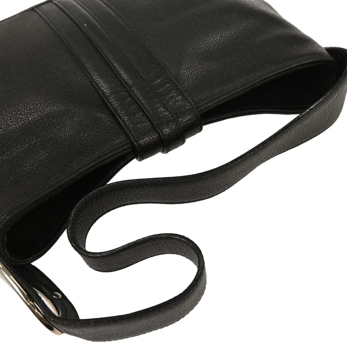 Bvlgari Black Leather Handbag - Image 5