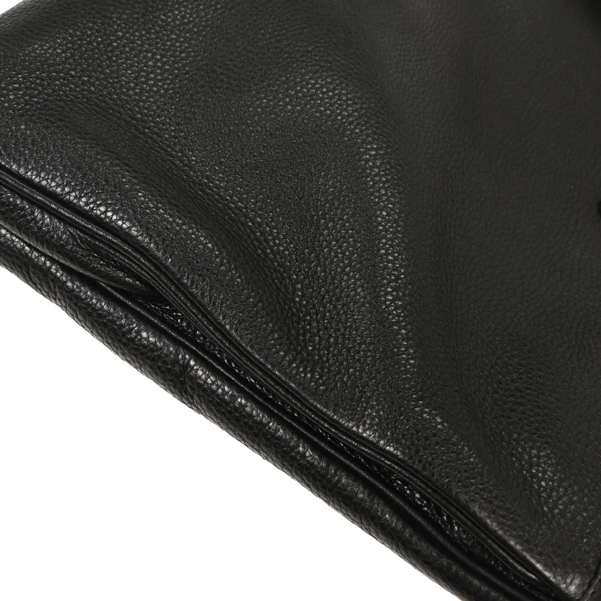 Prada Black Leather Shoulder Bag - Image 4