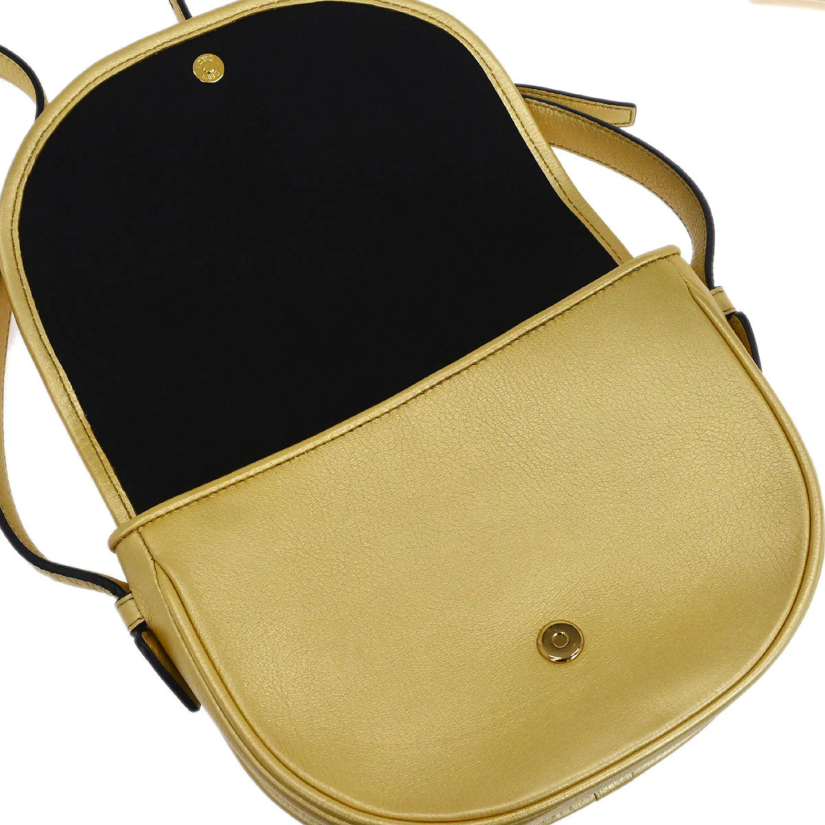 Loewe * Gold Leather Heritage Shoulder Bag - Image 6
