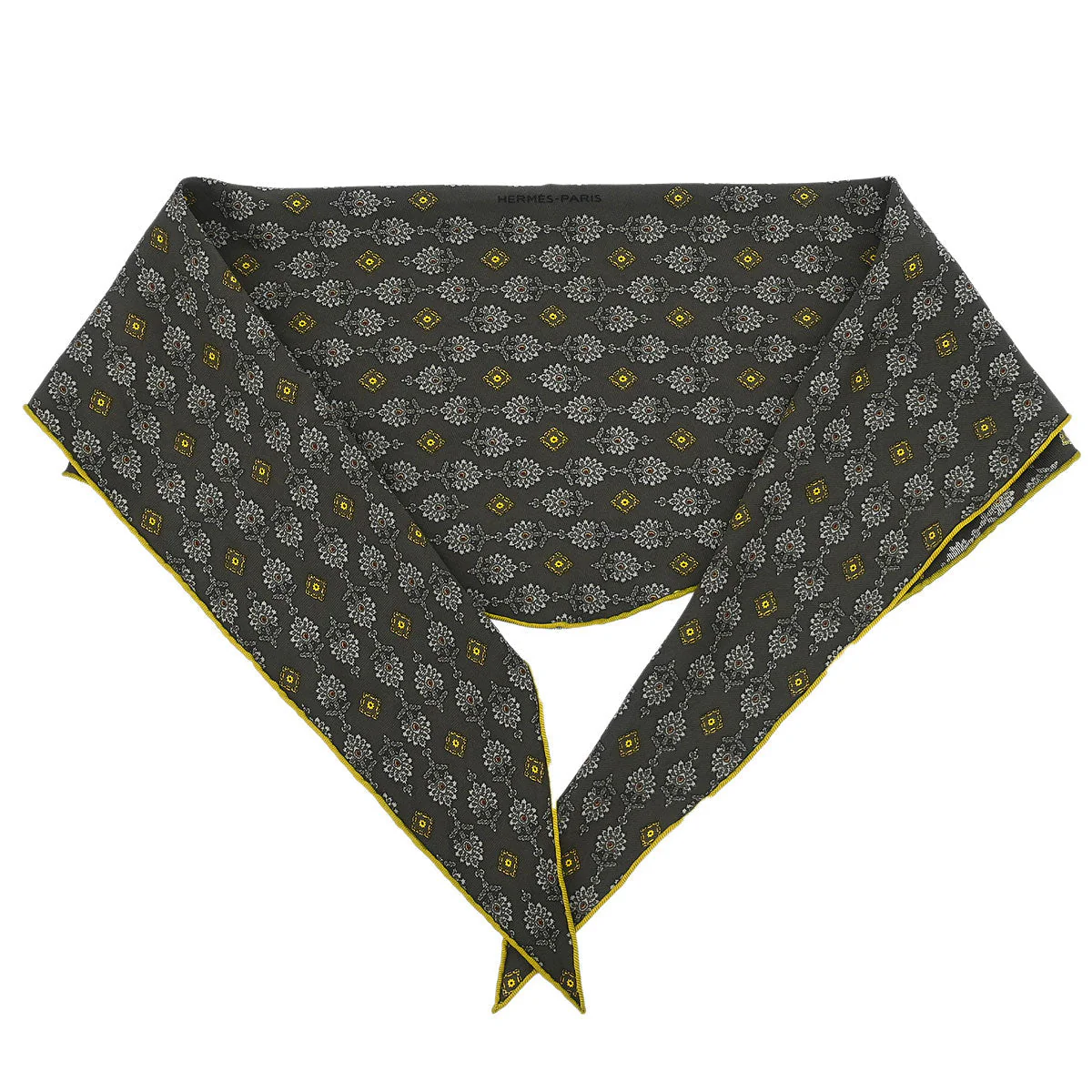 Hermes Scarf Brown Small Good