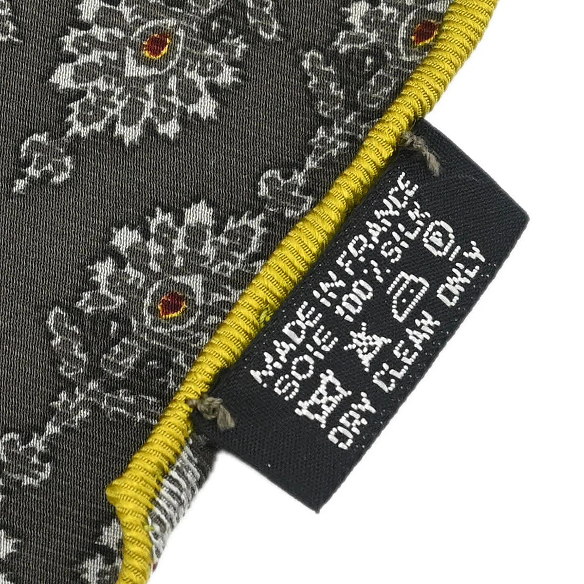Hermes Scarf Brown Small Good - Image 4
