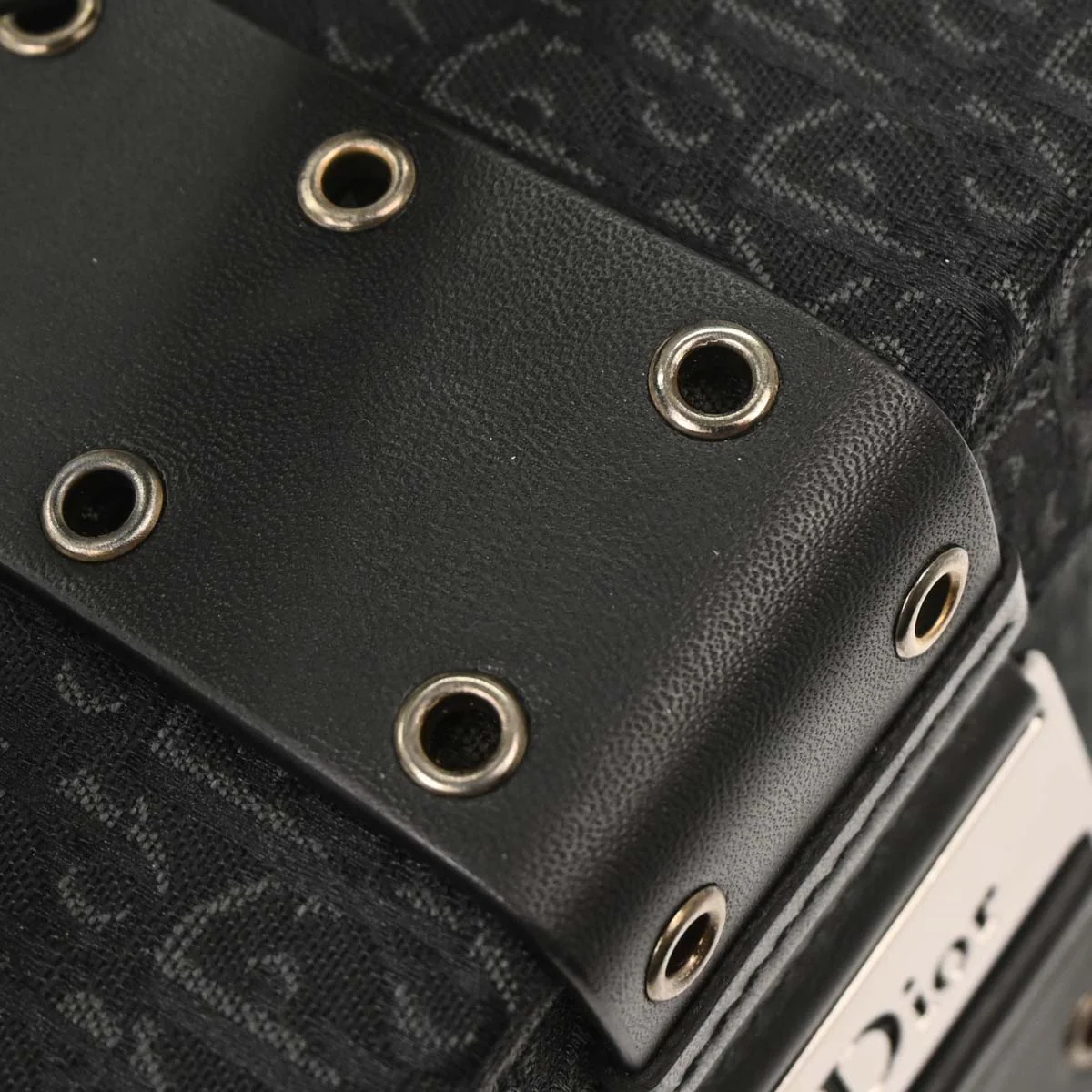 Christian Dior 2002 Black Street Chic Trotter Handbag - Image 7