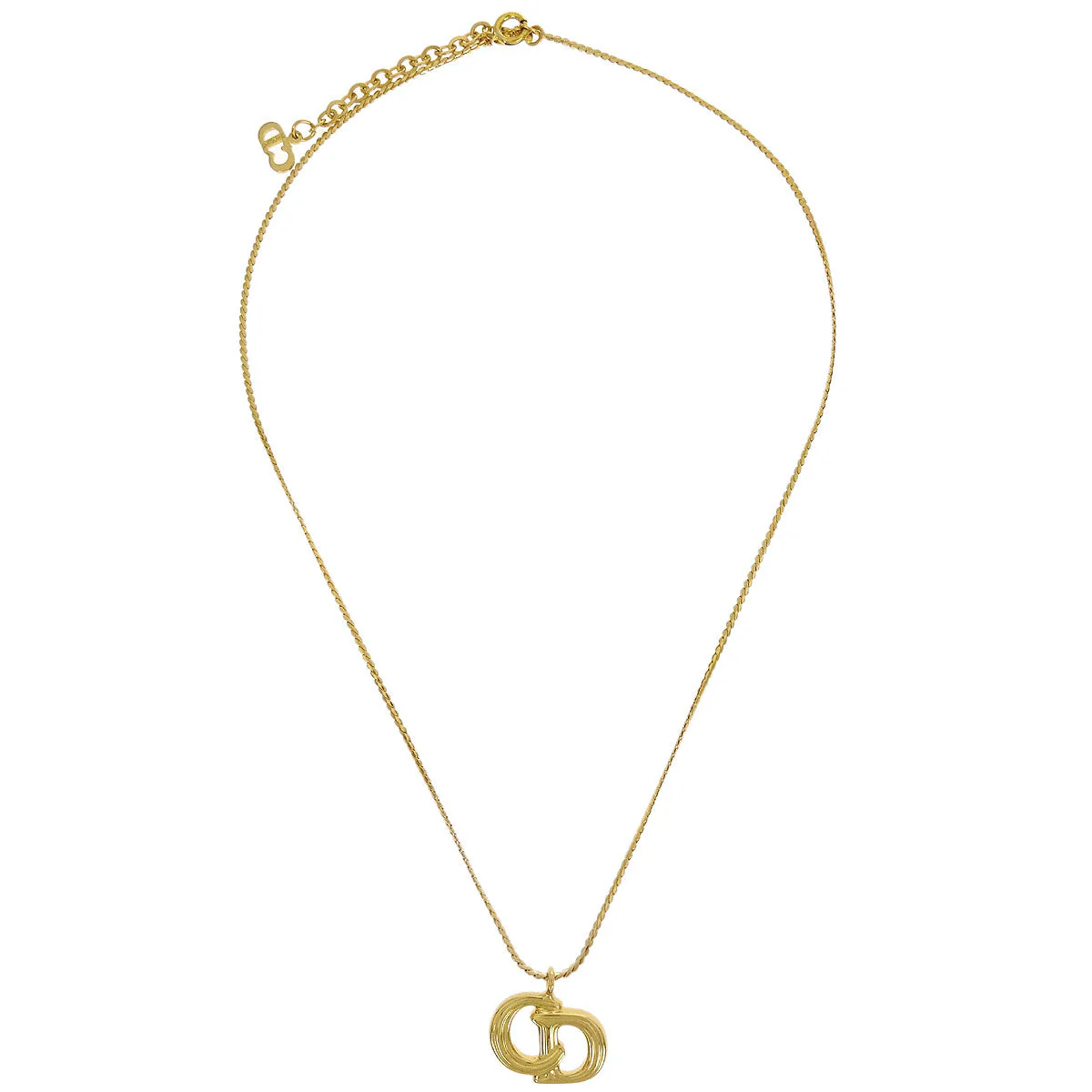 Christian Dior Necklace Pendant Gold - Image 2