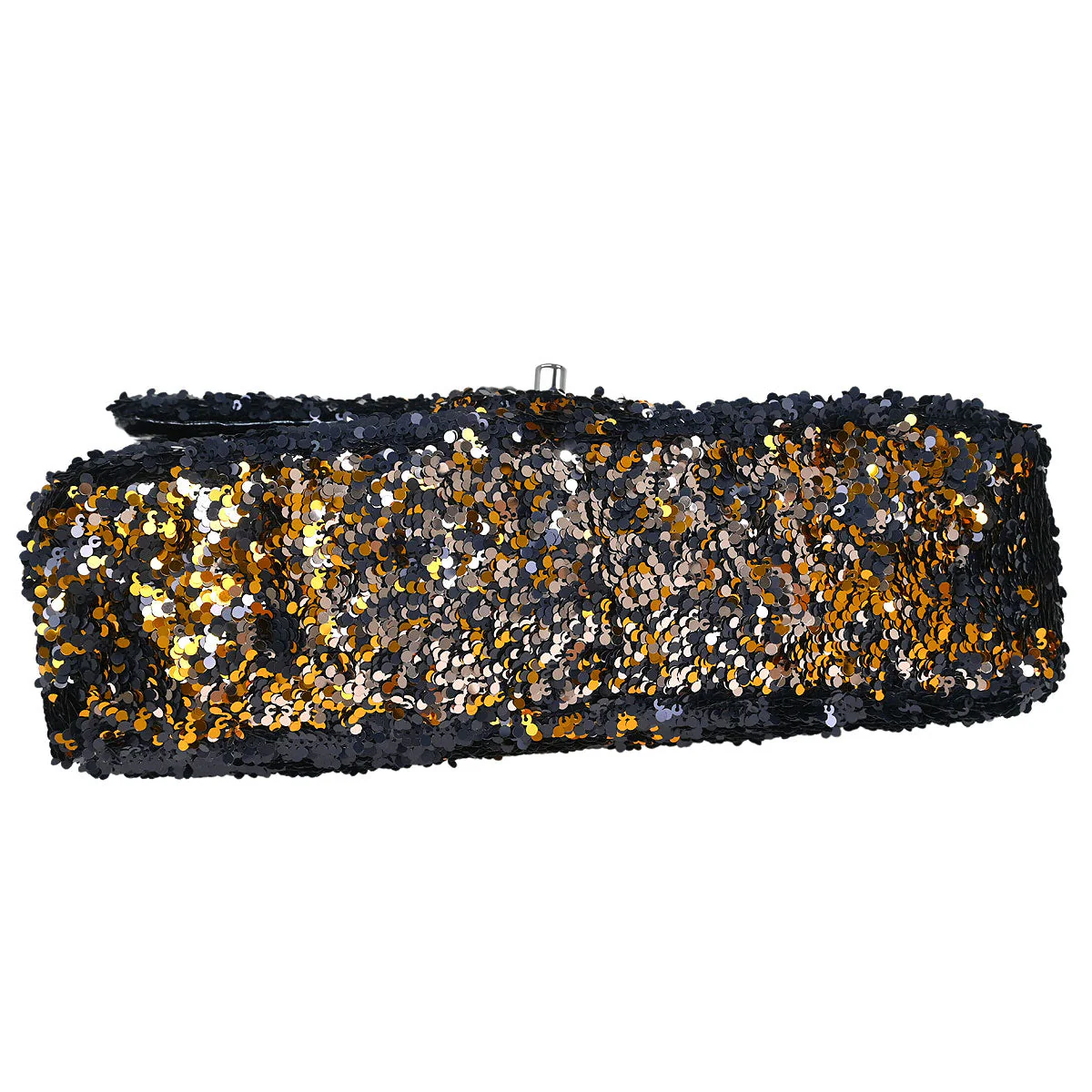 Chanel 2018-2019 Navy Sequins Shoulder Bag - Image 3