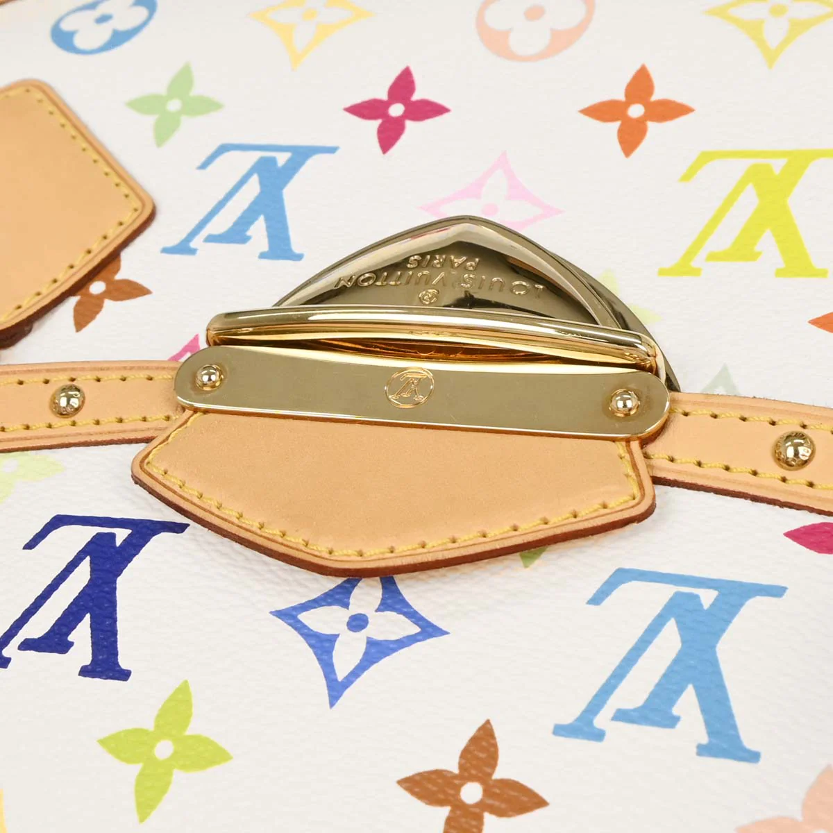 Louis Vuitton 2008 Multicolor Beverly GM Handbag M40201 - Image 6