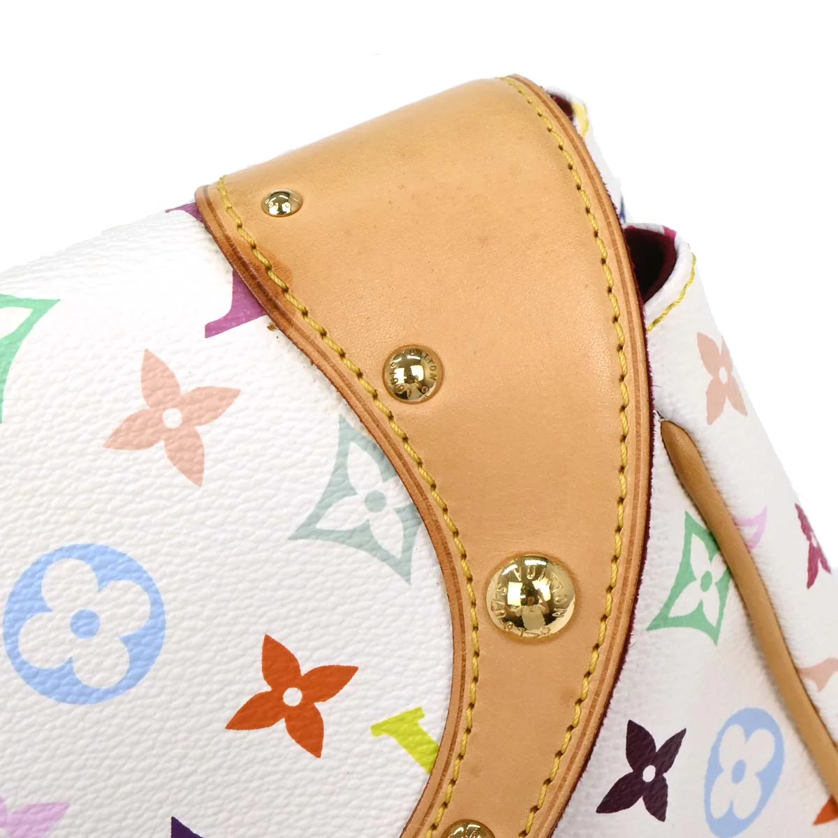 Louis Vuitton 2008 Multicolor Beverly GM Handbag M40201 - Image 7