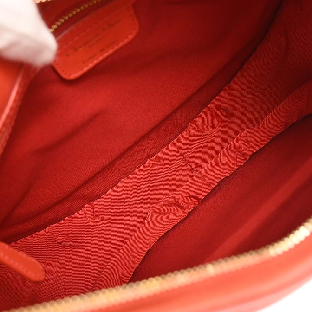 Christian Dior 2008 Red Diorita Hobo Bag - Image 8