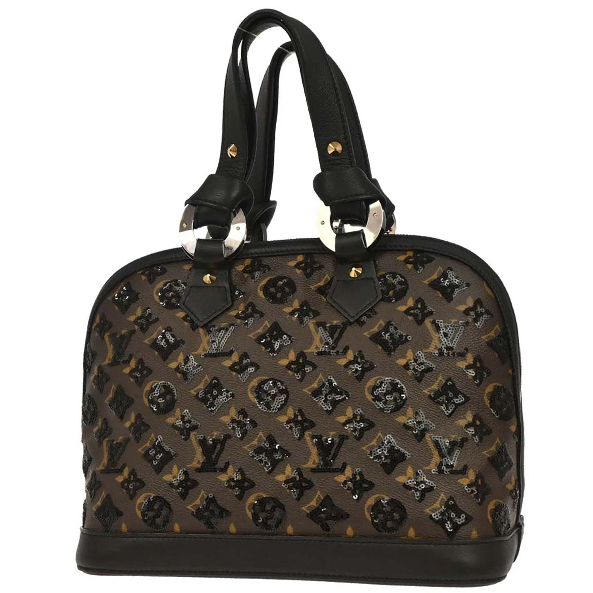 Louis Vuitton Black Monogram Eclipse Alma Handbag M40246 - Image 2