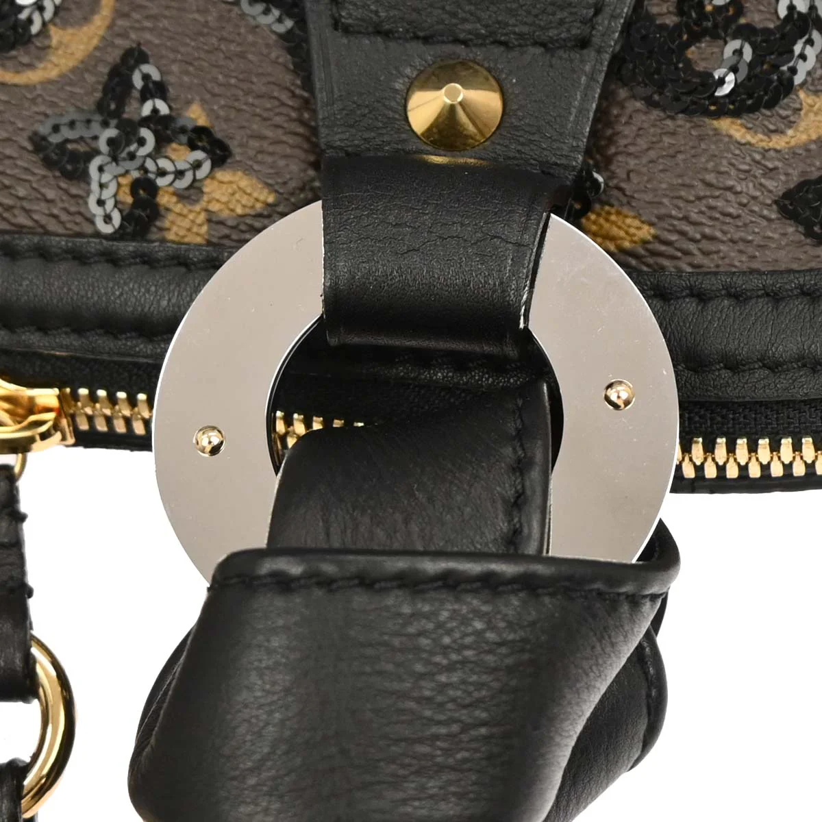 Louis Vuitton Black Monogram Eclipse Alma Handbag M40246 - Image 6
