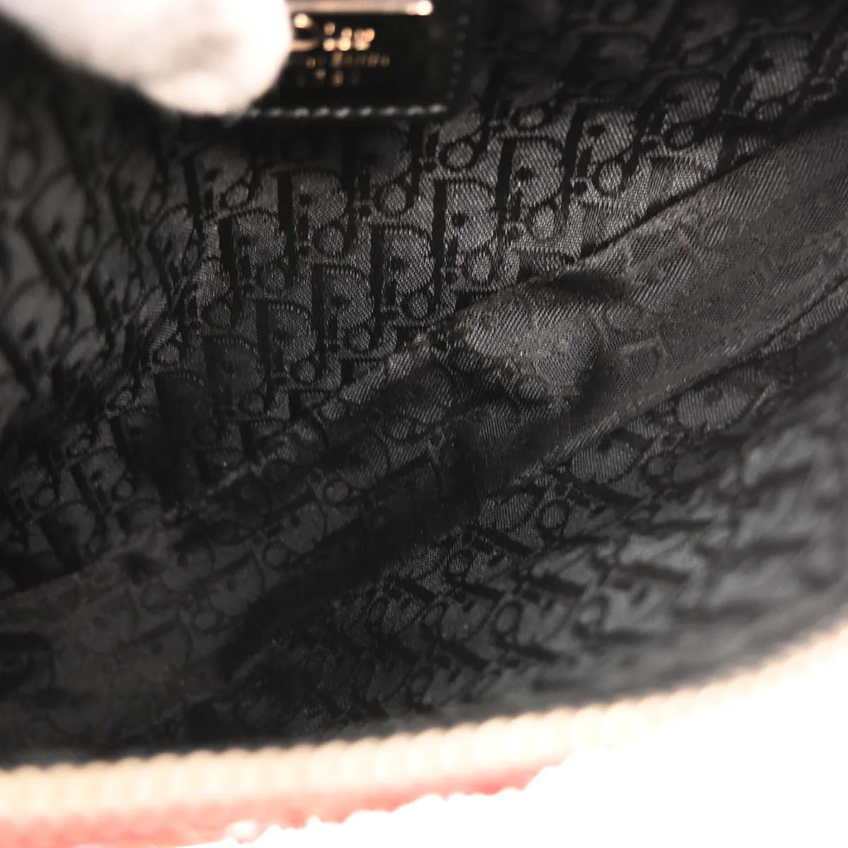 Christian Dior Black Saddle Handbag - Image 8