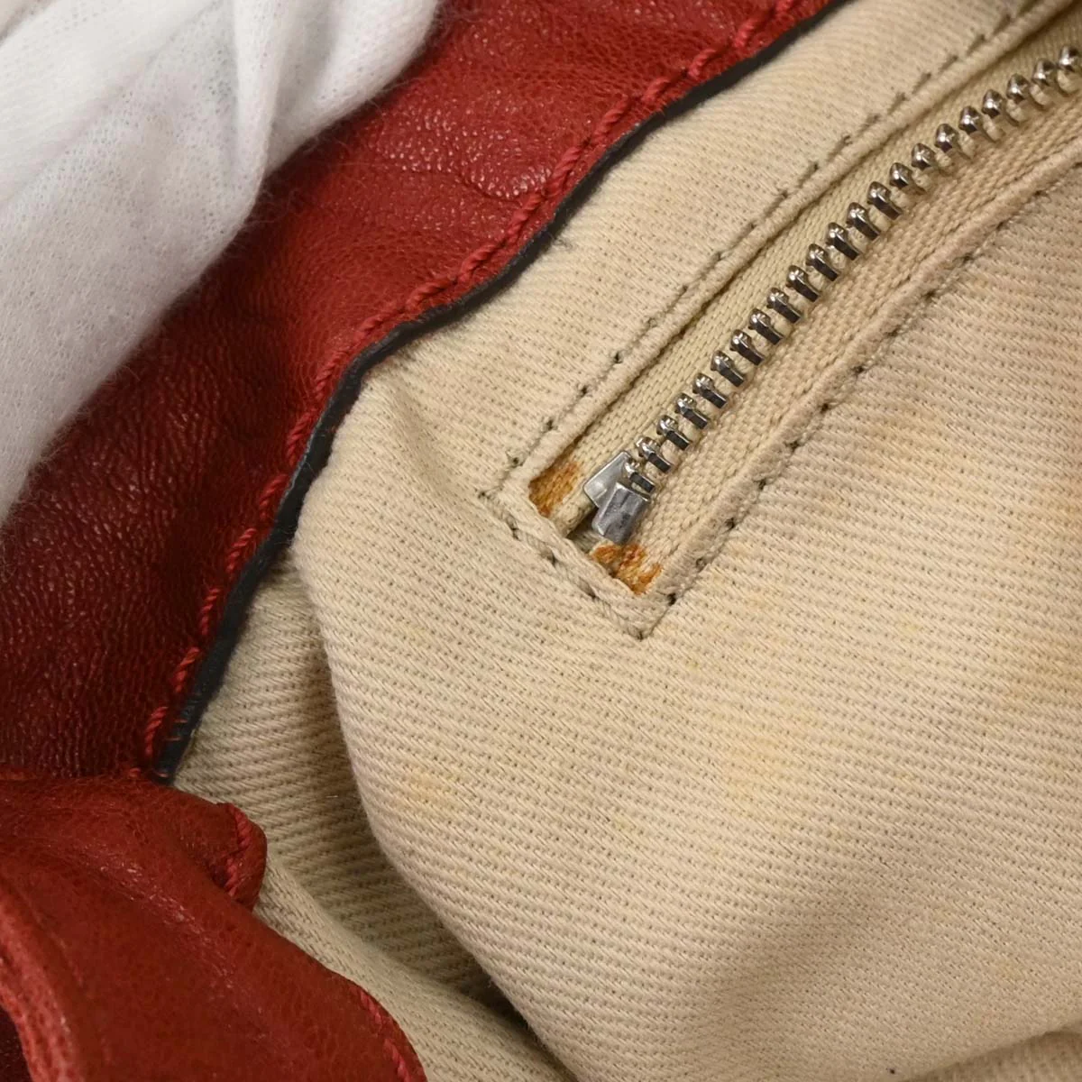 Chloe Red Paddington Handbag - Image 10