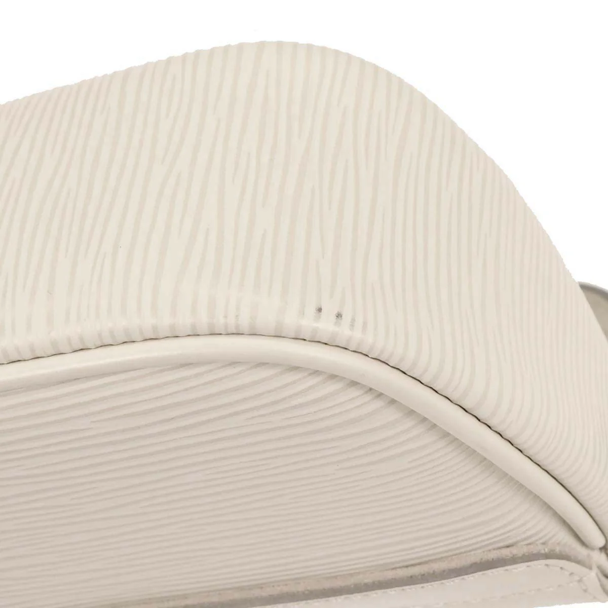 Louis Vuitton White Epi Pochette Montaigne Handbag M5929J - Image 4