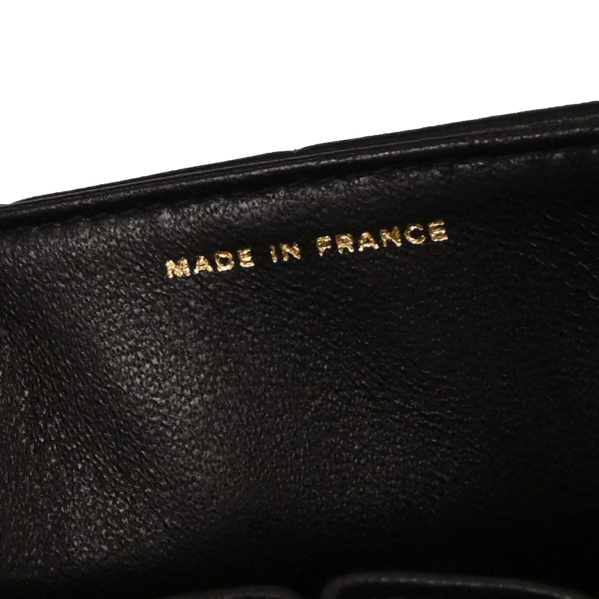 Chanel 2005-2006 Black Lambskin East West Choco Bar Shoulder Bag - Image 8