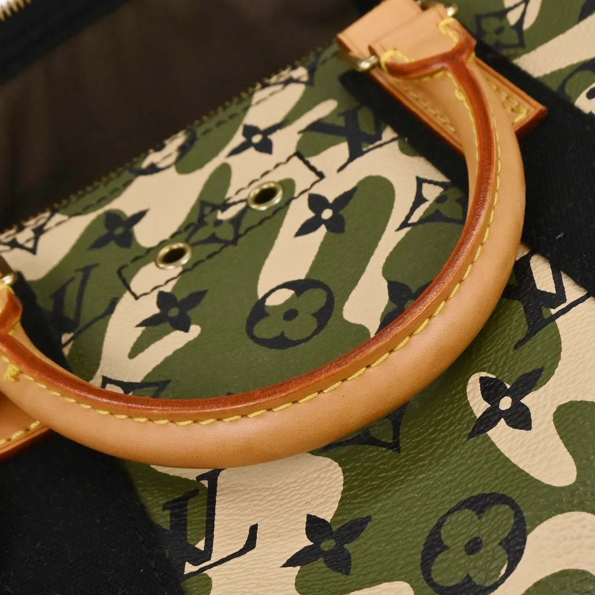 Louis Vuitton Green Monogramouflage Speedy 35 Handbag M95773 - Image 3