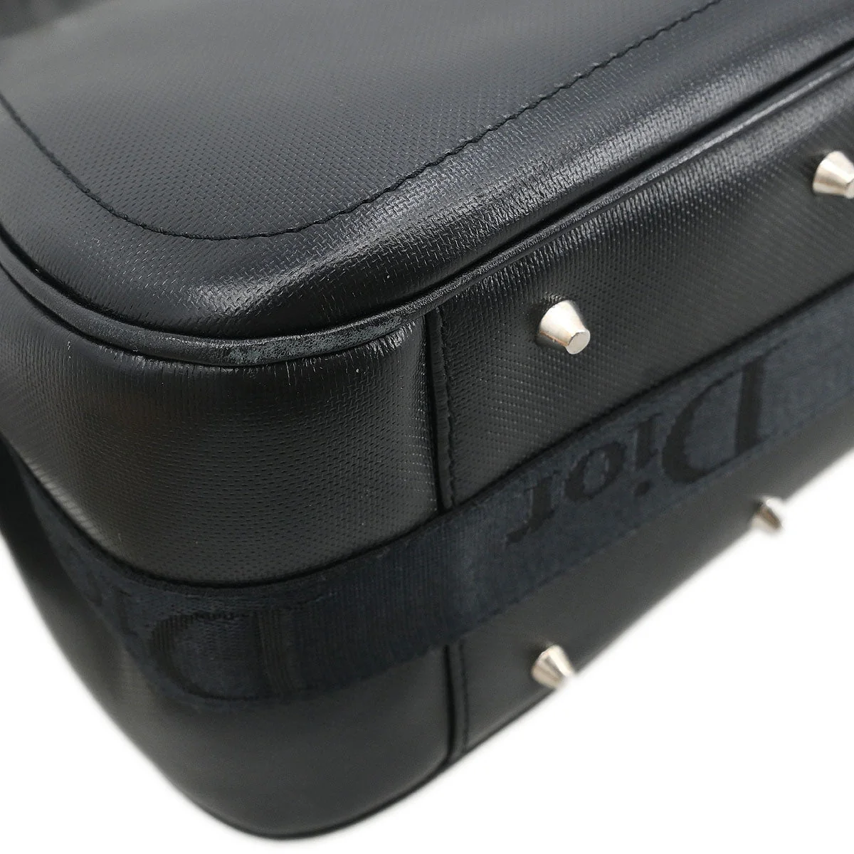 Christian Dior Black Leather Handbag - Image 3