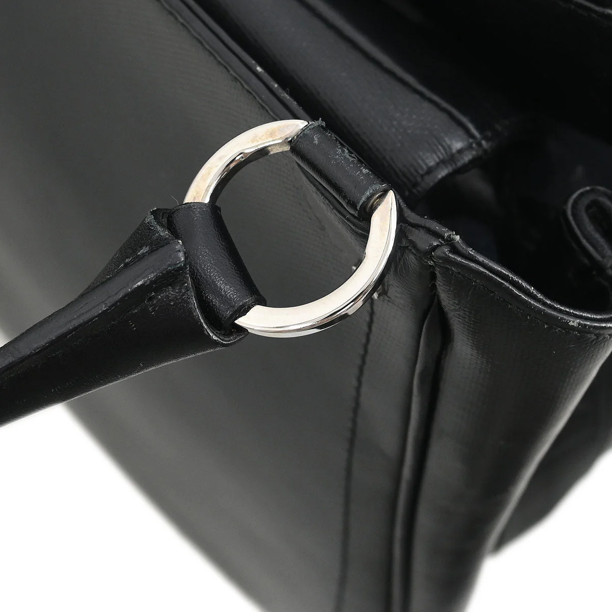 Christian Dior Black Leather Handbag - Image 6