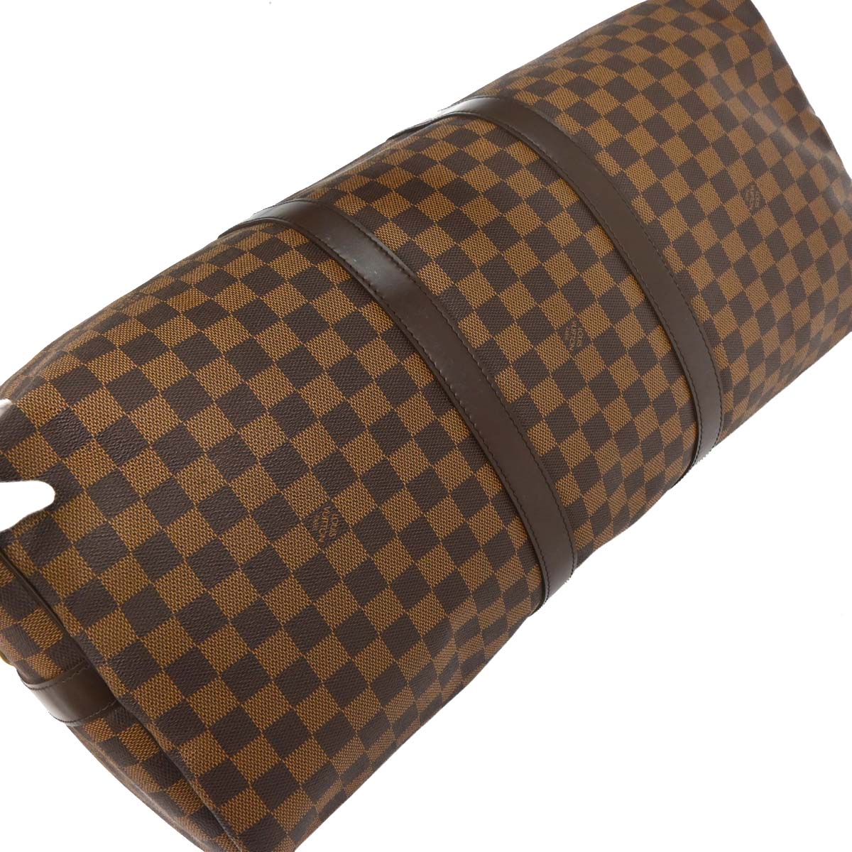 Louis Vuitton Damier Keepall Bandouliere 55 Duffle Bag N41414 - Image 4