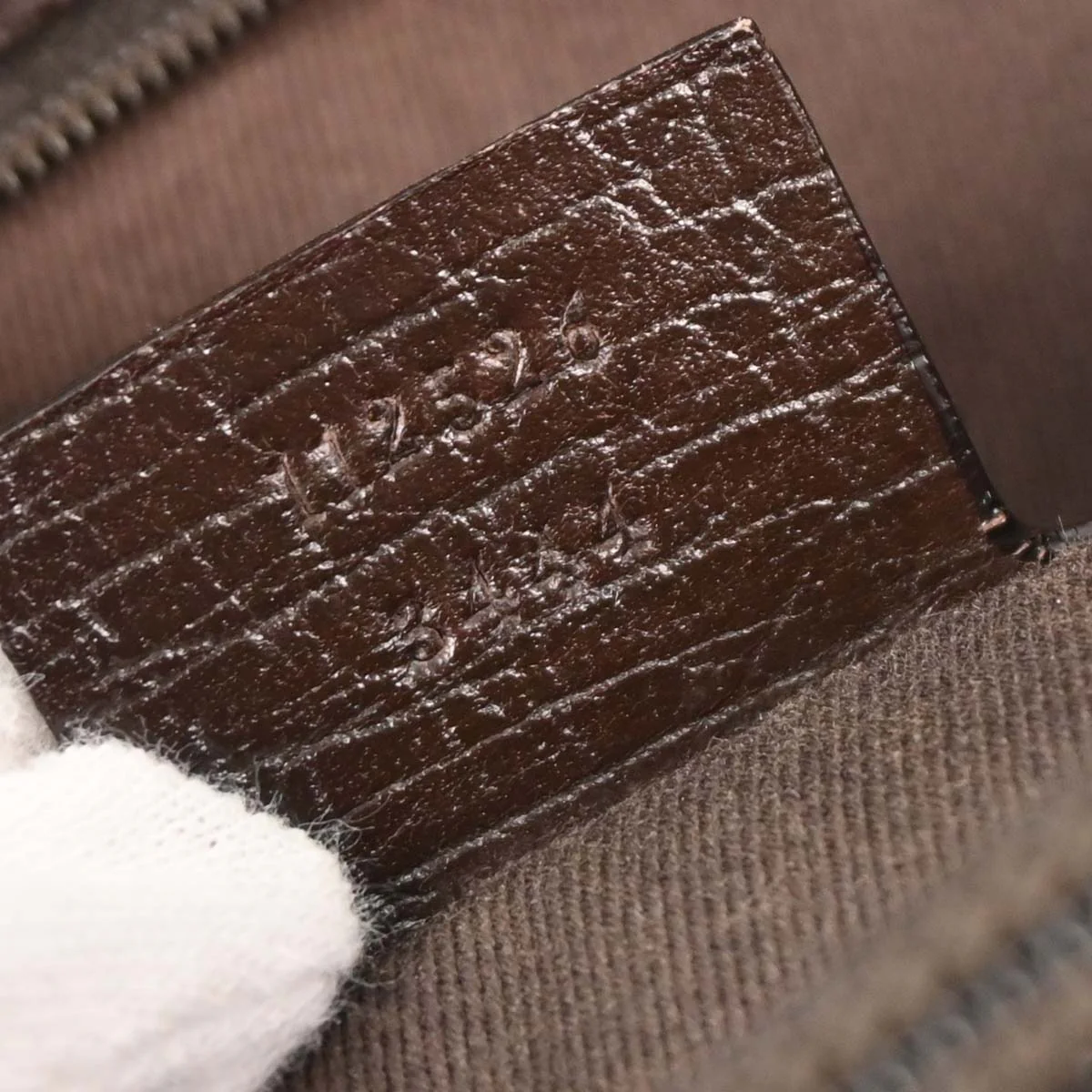 Gucci Brown Beige Bamboo GG Tote Bag - Image 10