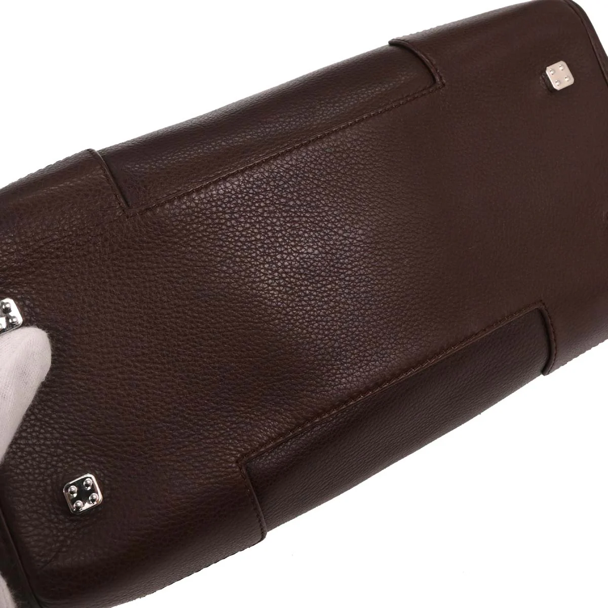 Loewe Brown Amazona 28 Handbag - Image 4