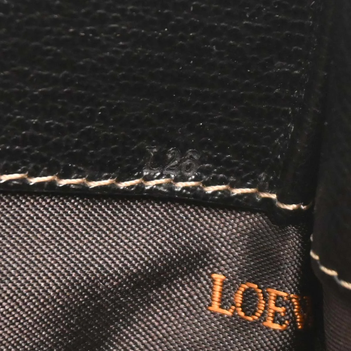 Loewe Black Brown Leather Velazquez 2way Shoulder Handbag - Image 10
