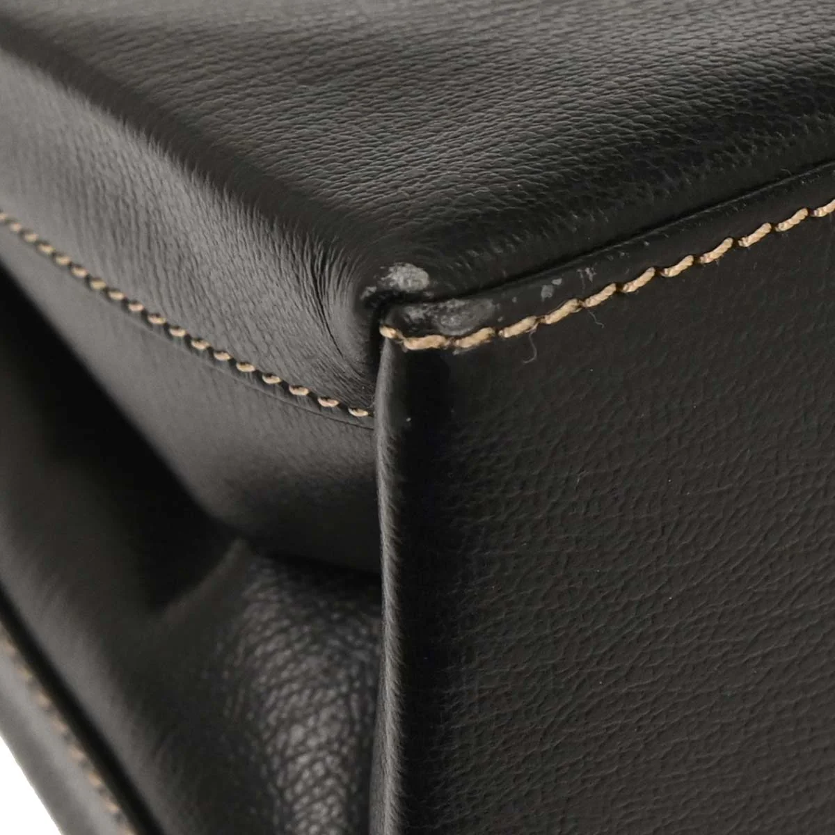 Loewe Black Brown Leather Velazquez 2way Shoulder Handbag - Image 3