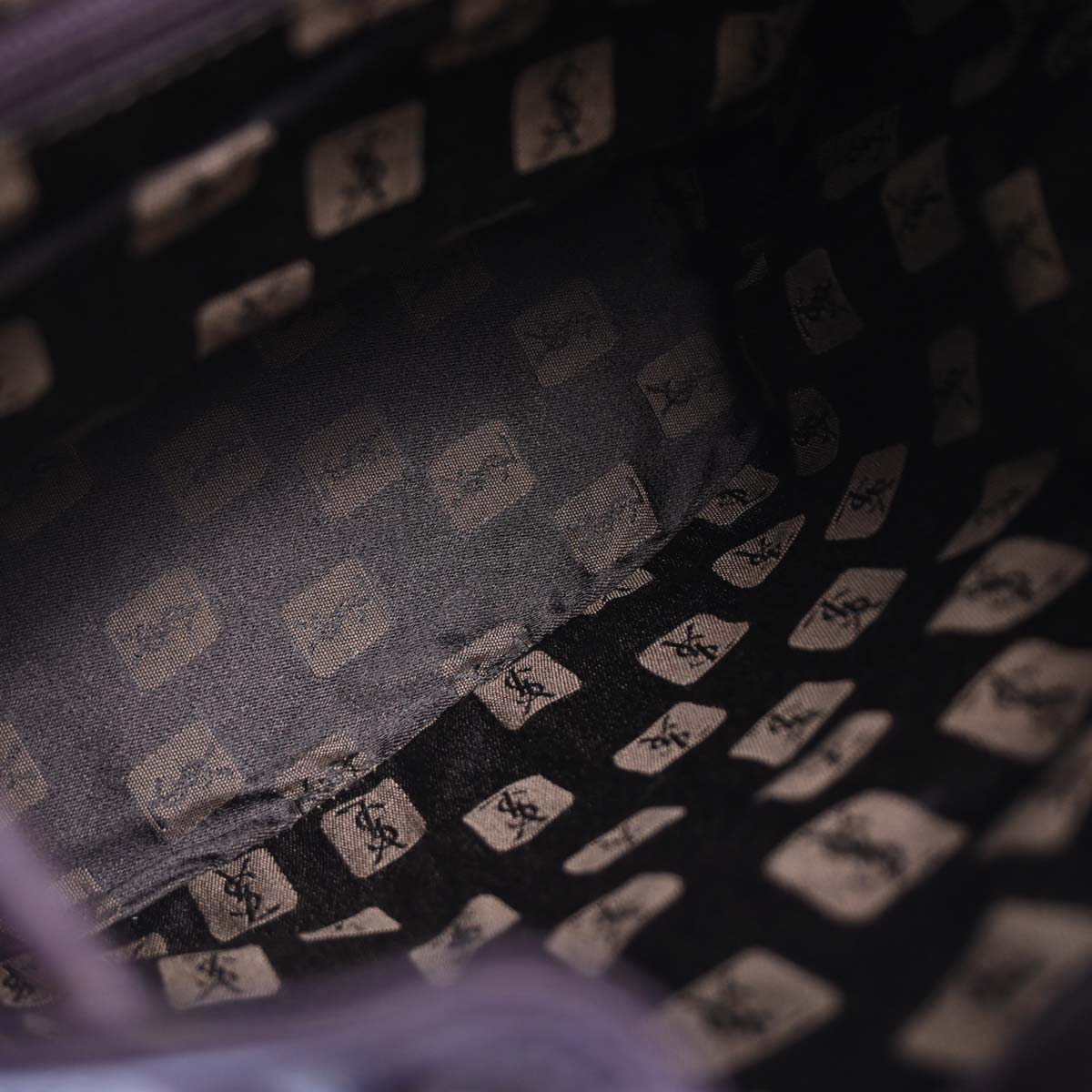 Yves Saint Laurent Brown Backpack - Image 8
