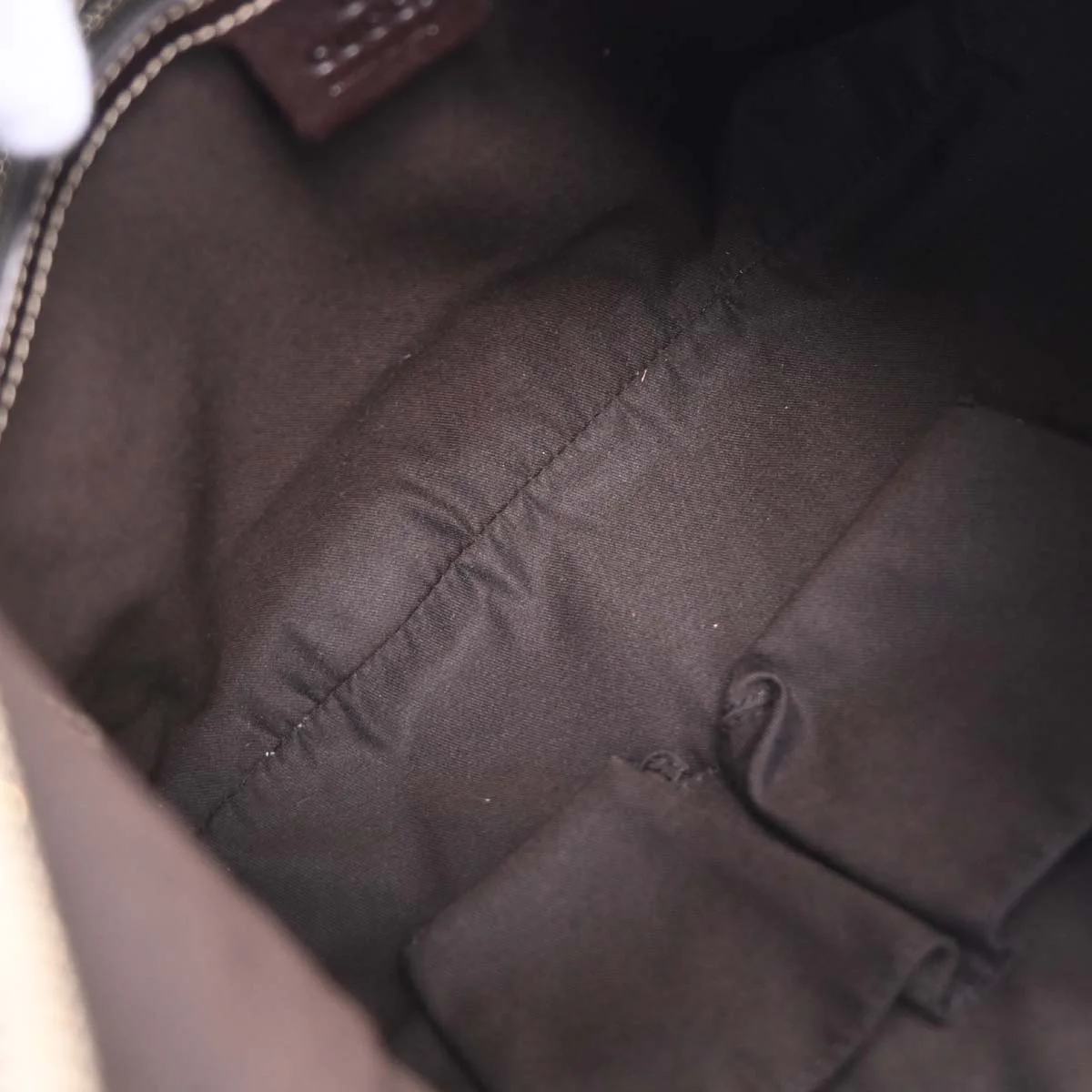 Gucci Brown Beige GG Hobo Bag - Image 6