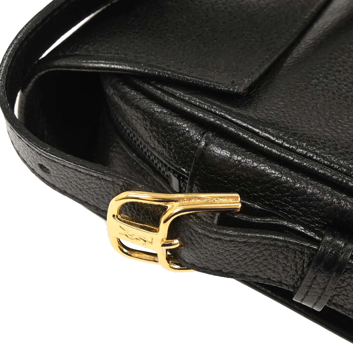 Yves Saint Laurent Black Shoulder Bag - Image 5