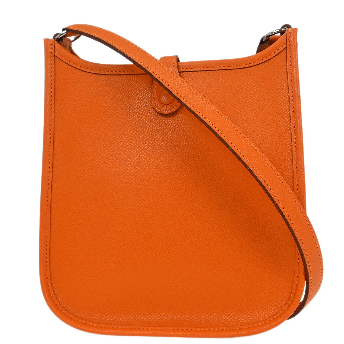 Hermes Orange Epsom Evelyne TPM Shoulder Bag - Image 2