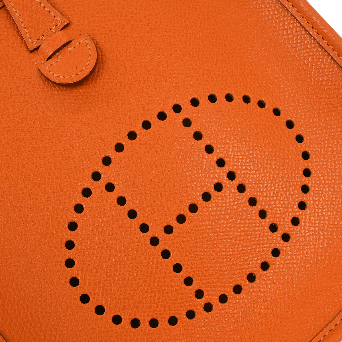 Hermes Orange Epsom Evelyne TPM Shoulder Bag - Image 4