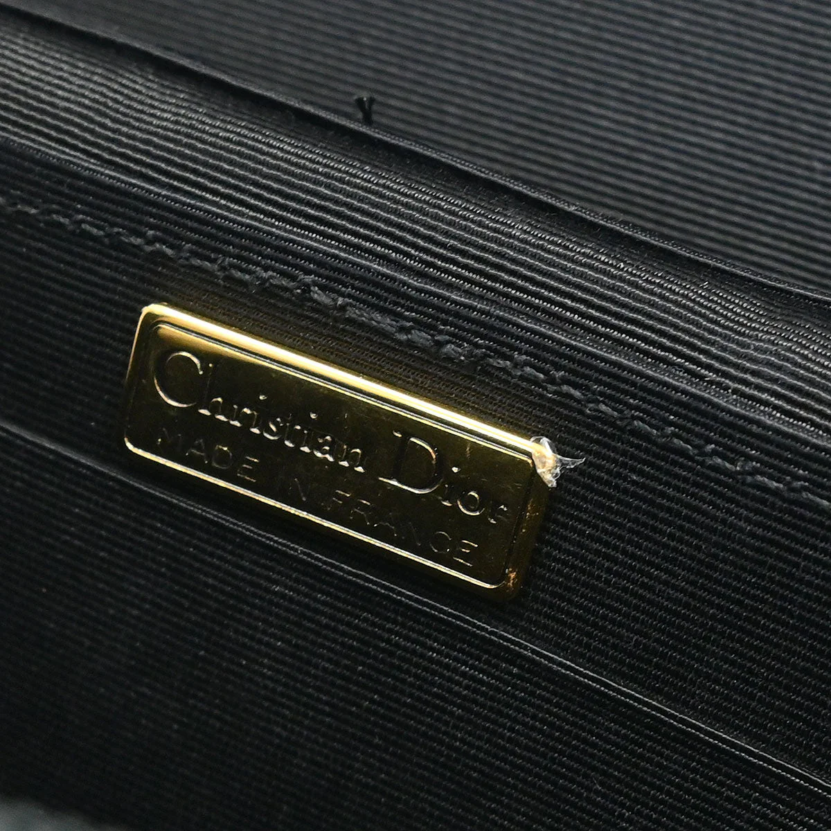 Christian Dior Black Chain Handbag - Image 10