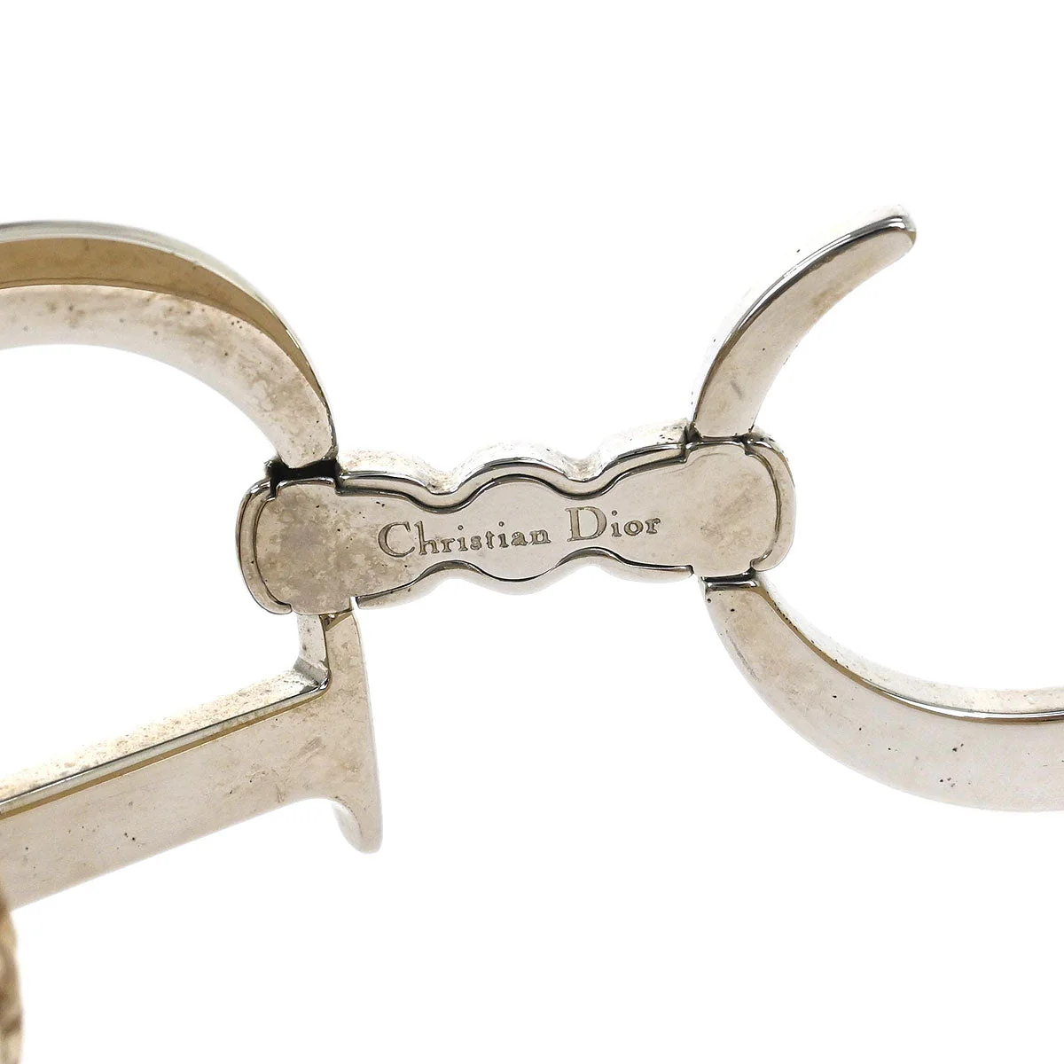 Christian Dior Off-white Embroidered Trotter Saddle Handbag - Image 6