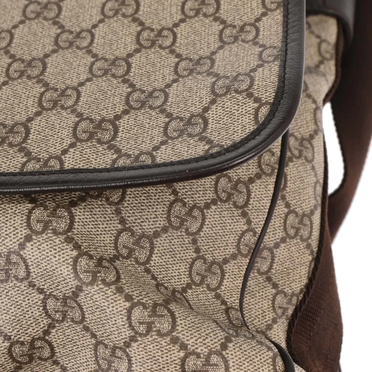 Gucci Beige PVC GG Shoulder Bag - Image 6