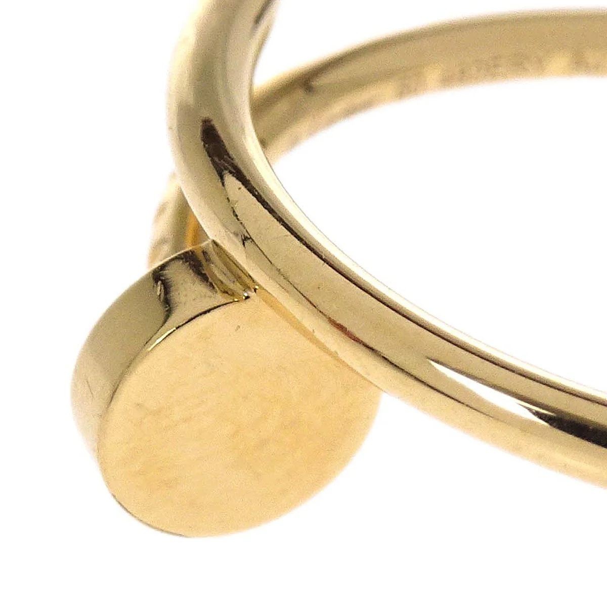 Cartier Juste Un Clou Ring Au750 Gold 482ERY #60 #59 - Image 2