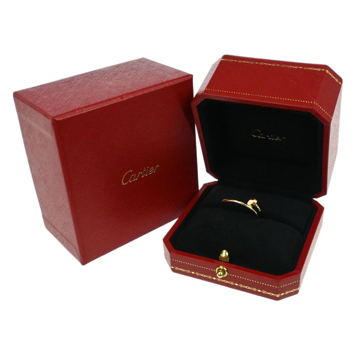 Cartier Juste Un Clou Ring Au750 Gold 482ERY #60 #59 - Image 4